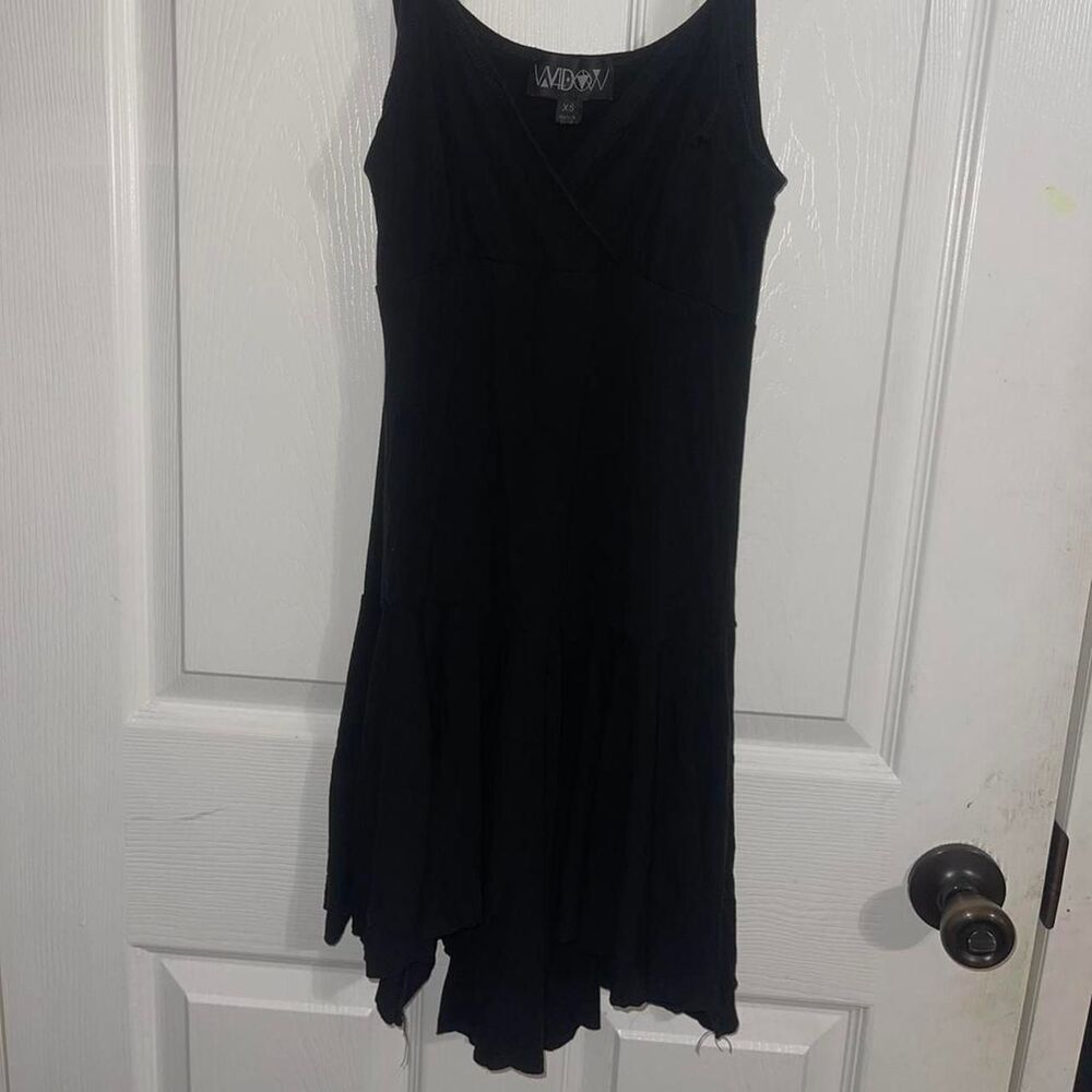 Dolls-kill Women's Black Mini Dress Tie Shoulder XS